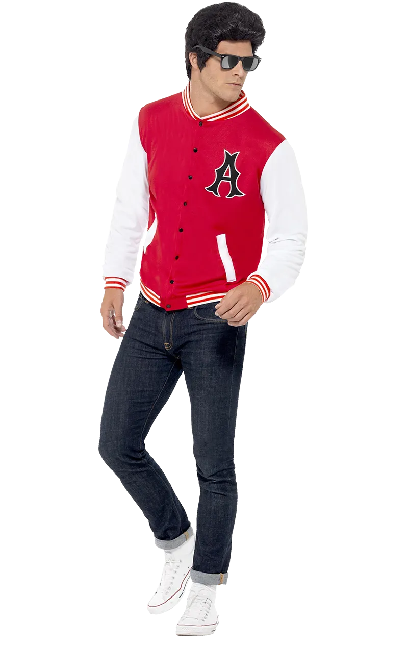 Adult 50s College Jock Letterman Jacket